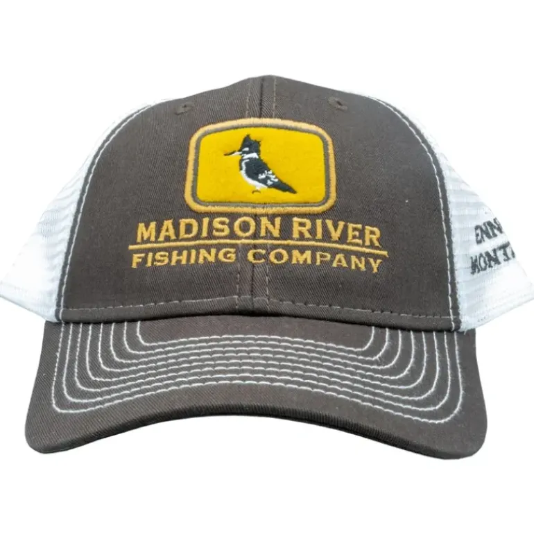 Logo Kingfisher Sideline Trucker Cigar/White - Your Premium Fishing Gear Store Rods Lines Baits Accessories* Fishing Line