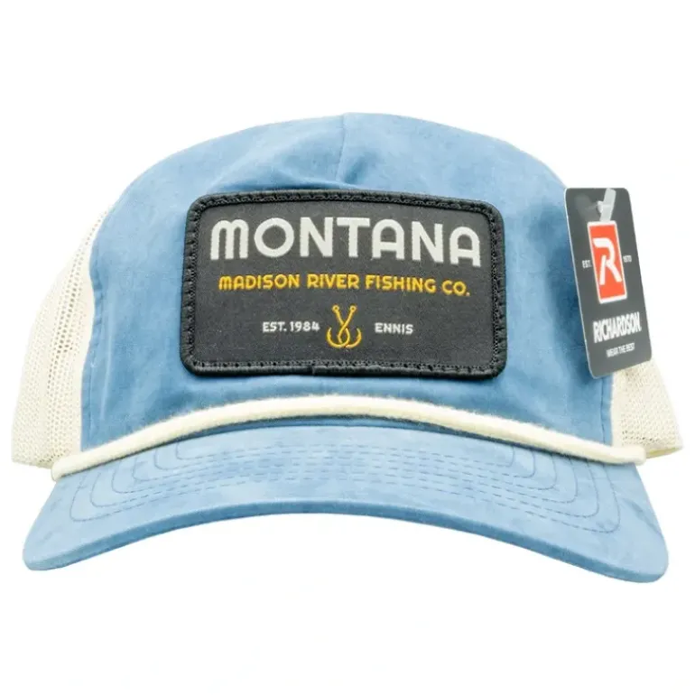 Logo Montana Patch 939 Legion Blue/Sand/Cream - Your Premium Fishing Gear Store Rods Lines Baits Accessories* Shop All