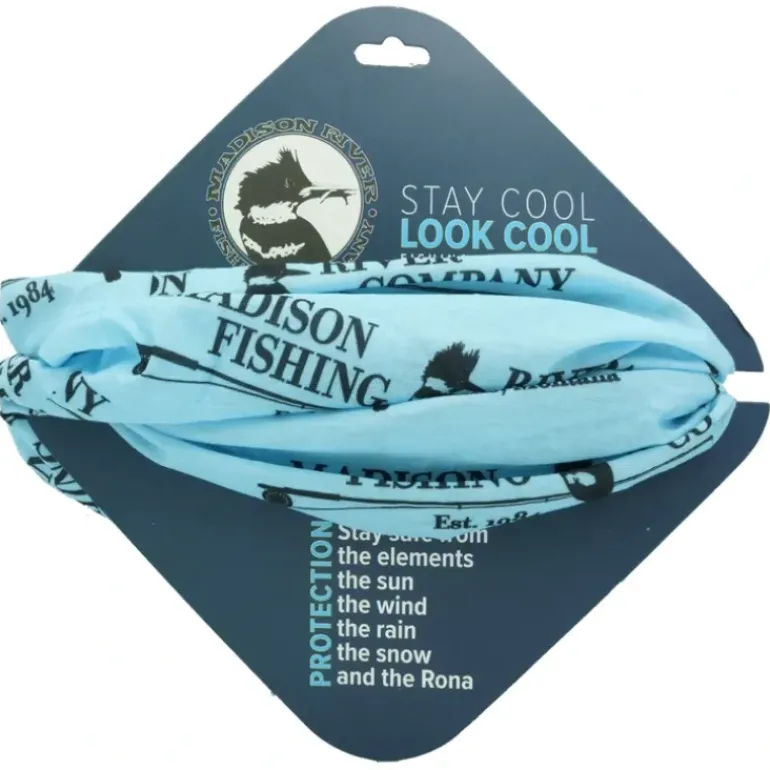 Logo Neck Gaiter Blue/Black - Your Premium Fishing Gear Store Rods Lines Baits Accessories* Shop All
