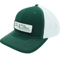 Logo Patch 112 Dark Green/White Hat - Your Premium Fishing Gear Store Rods Lines Baits Accessories* Shop All