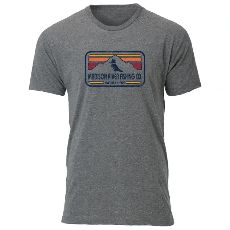Logo Retro Stripe Tri Blend S/S T-Shirt - Your Premium Fishing Gear Store Rods Lines Baits Accessories* Shop All