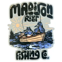 Logo River Kings Sticker - Your Premium Fishing Gear Store Rods Lines Baits Accessories* Shop All