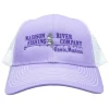 Logo Sideline Trucker Lavender Silk/White - Your Premium Fishing Gear Store Rods Lines Baits Accessories* Fishing Line