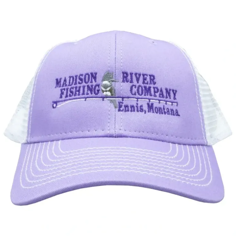 Logo Sideline Trucker Lavender Silk/White - Your Premium Fishing Gear Store Rods Lines Baits Accessories* Fishing Line