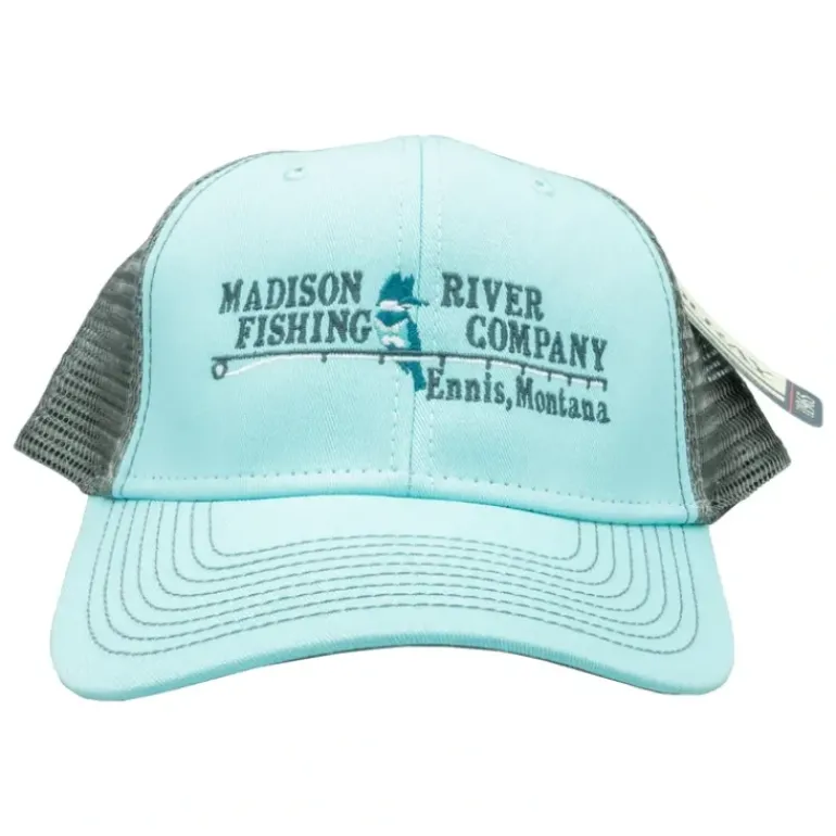 Logo Sideline Trucker Surf/Dark Grey - Your Premium Fishing Gear Store Rods Lines Baits Accessories* Fishing Line