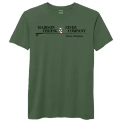 Logo Standard S/S T-Shirt Dark Spruce Chest Logo - Your Premium Fishing Gear Store Rods Lines Baits Accessories* Shop All