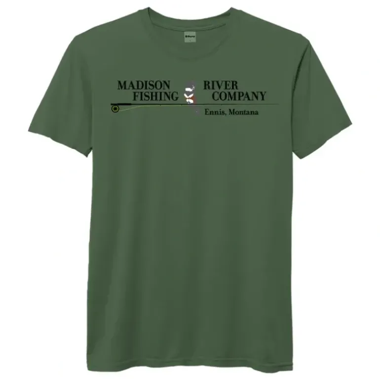 Logo Standard S/S T-Shirt Dark Spruce Chest Logo - Your Premium Fishing Gear Store Rods Lines Baits Accessories* Shop All