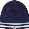 Logo Stripe Knit Beanie Navy/Good Grey/Vintage White - Your Premium Fishing Gear Store Rods Lines Baits Accessories* Shop All