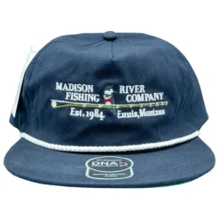 Logo The Original Rope Hat Navy/White - Your Premium Fishing Gear Store Rods Lines Baits Accessories* Shop All