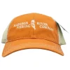 Logo 111 Trucker Tex Orange/Khaki - Your Premium Fishing Gear Store Rods Lines Baits Accessories* Shop All