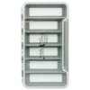 Logo Waterproof Clear Thin Fly Box 6 Magnetic Compartments - Your Premium Fishing Gear Store Rods Lines Baits Accessories* Fly Fishing