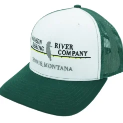 Logo 112 White/Dark Green Hat - Your Premium Fishing Gear Store Rods Lines Baits Accessories* Shop All