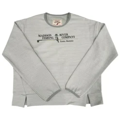 Logo Womens Summit Crew Modern Grey - Your Premium Fishing Gear Store Rods Lines Baits Accessories* Shop All