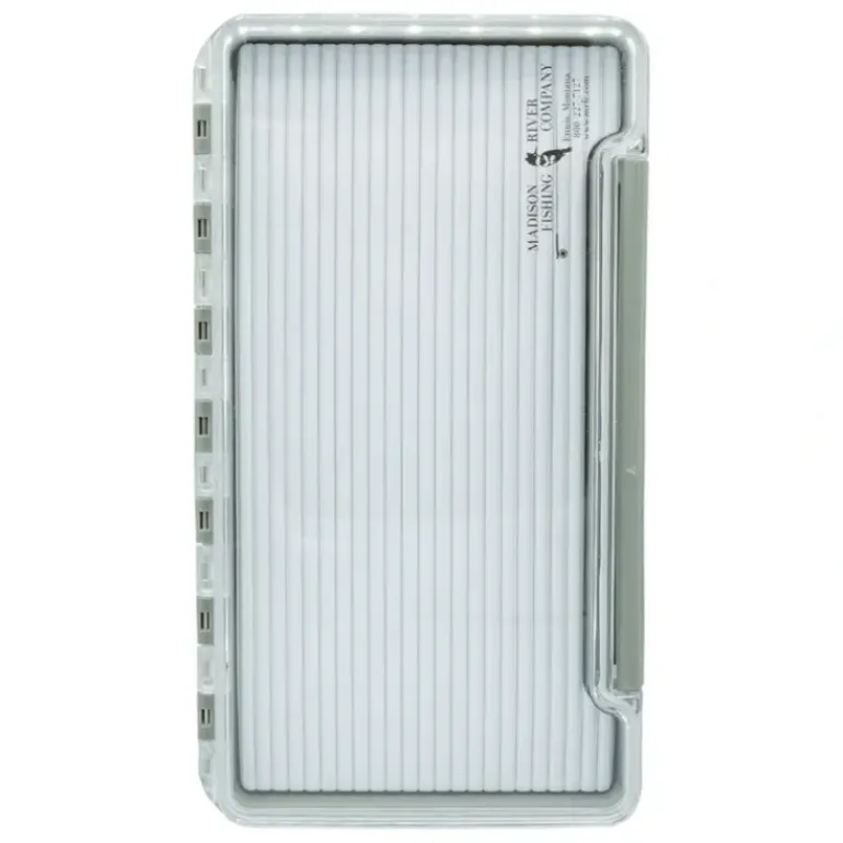 Logo XL Slim w/Sure-Lock Ridge Foam Fly Box - Your Premium Fishing Gear Store Rods Lines Baits Accessories* Fly Fishing