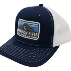 Logo Zone Trucker Retro Stripe Navy White - Your Premium Fishing Gear Store Rods Lines Baits Accessories* Shop All