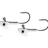 Lunker City Fin-S Pro Painted Jig, White, 4/0 Hook, 3/4 oz, 3pk - Your Premium Fishing Gear Store Rods Lines Baits Accessories* Bait