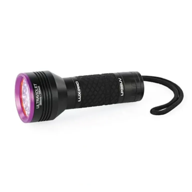 LuxPro LP32UV Ultra Violet Bright Flashlight with Lanyard - Your Premium Fishing Gear Store Rods Lines Baits Accessories* Shop All