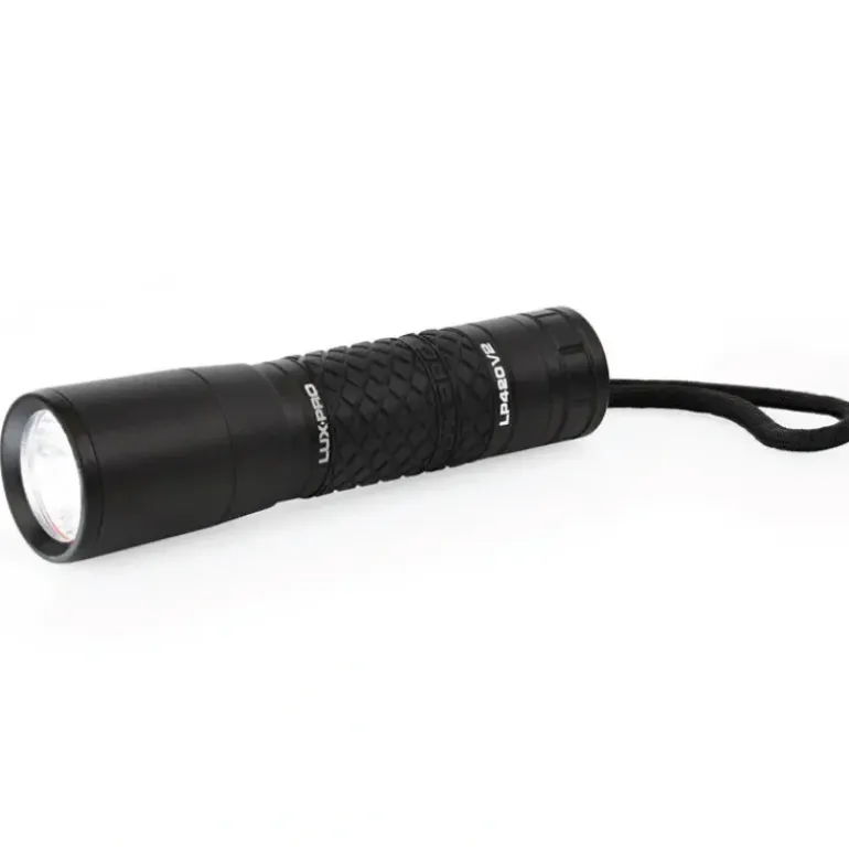 LuxPro LP420V2 300 Lumen LED Flashlight, 3xAAA Included, 3-Modes - Your Premium Fishing Gear Store Rods Lines Baits Accessories* Fishing Line