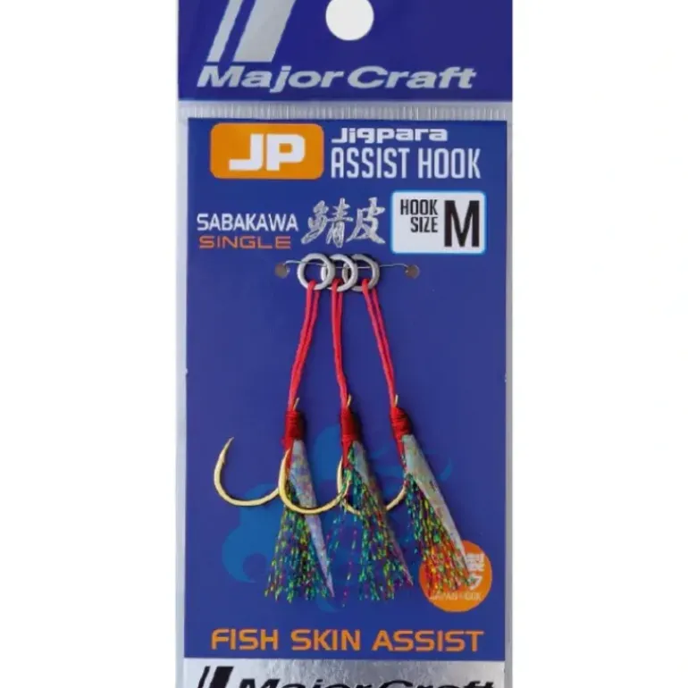 Major Craft Jigpara Assist Hook Sabakawa (Mackerel Skin) - Your Premium Fishing Gear Store Rods Lines Baits Accessories* Shop All