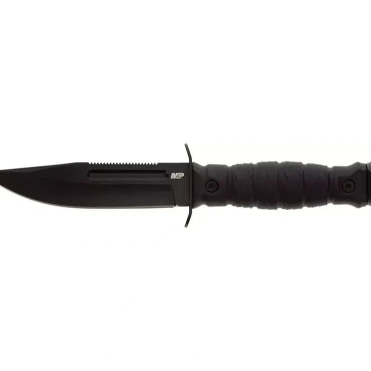 M & P Accessories Ultimate Survival Knife 5" Fixed Blade - Clam - Your Premium Fishing Gear Store Rods Lines Baits Accessories^ Shop