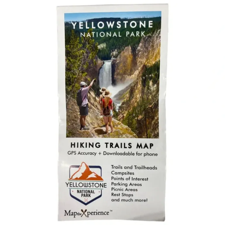 Map the Xperience Yellowstone National Park Hiking Map - Your Premium Fishing Gear Store Rods Lines Baits Accessories* Shop All