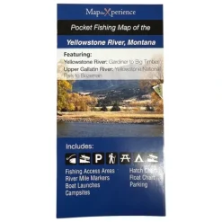 Map the Xperience Yellowstone River Pocket Map - Your Premium Fishing Gear Store Rods Lines Baits Accessories* Shop All