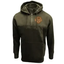 Marcum MTQZHLM 1/4 Zip Hoodie-Loden-Medium - Your Premium Fishing Gear Store Rods Lines Baits Accessories* Shop All