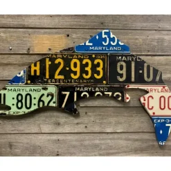 Maryland Trout Antique License Plate Art - Your Premium Fishing Gear Store Rods Lines Baits Accessories* Shop All