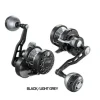 Maxel Rage 25H Lever Drag Conventional Reel Black/Light Gray - Your Premium Fishing Gear Store Rods Lines Baits Accessories* Fishing Line
