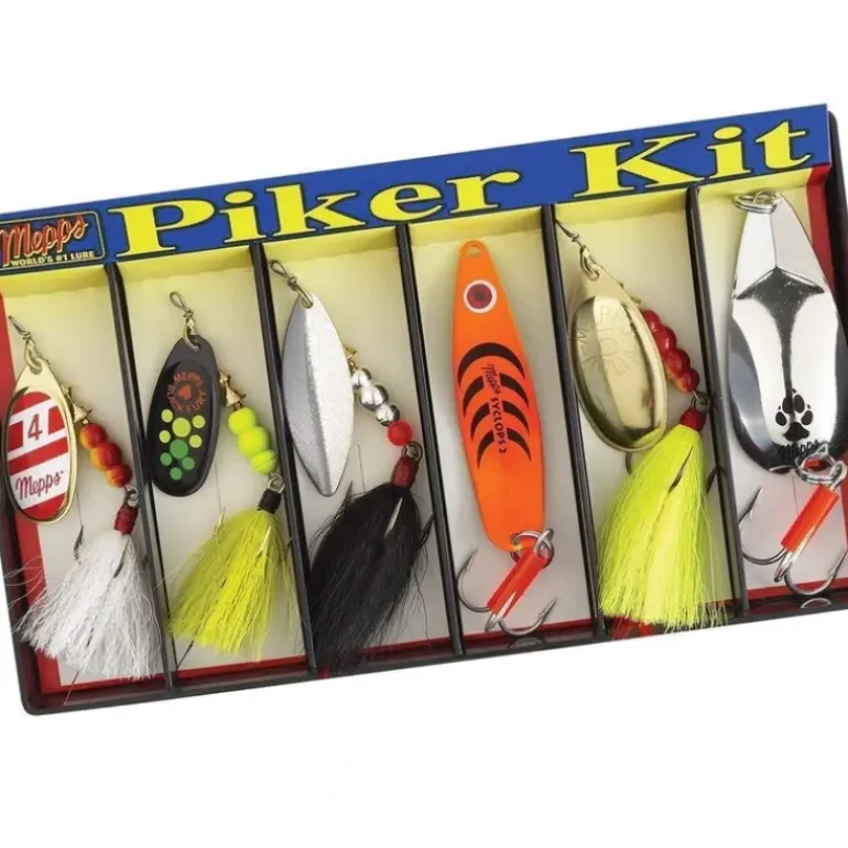 Mepps Dressed Lure Assortment Piker Kit - Your Premium Fishing Gear Store Rods Lines Baits Accessories* Shop All