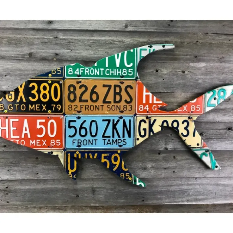 Mexico Permit License Plate Art - Your Premium Fishing Gear Store Rods Lines Baits Accessories* Shop All