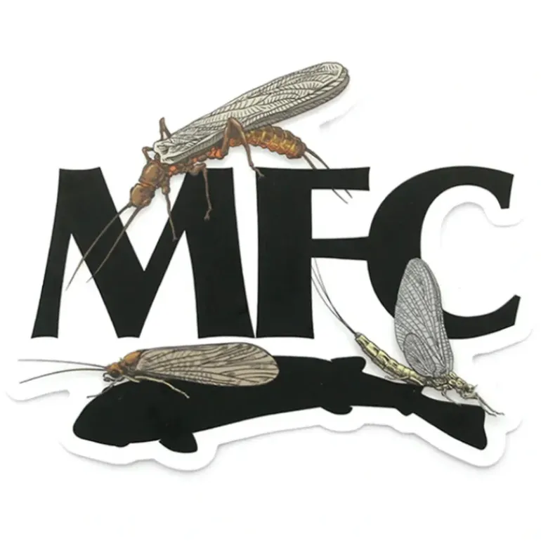 MFC Die Cut Logo Sticker - Insect Logo Trifecta (5in. X 4in.) - Your Premium Fishing Gear Store Rods Lines Baits Accessories* Shop All