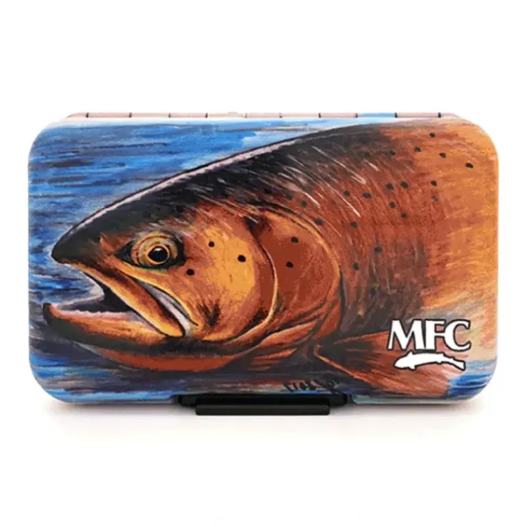 MFC Fly Box - Poly (Optional Leaf) Hallock's Cutty - Your Premium Fishing Gear Store Rods Lines Baits Accessories* Fly Fishing