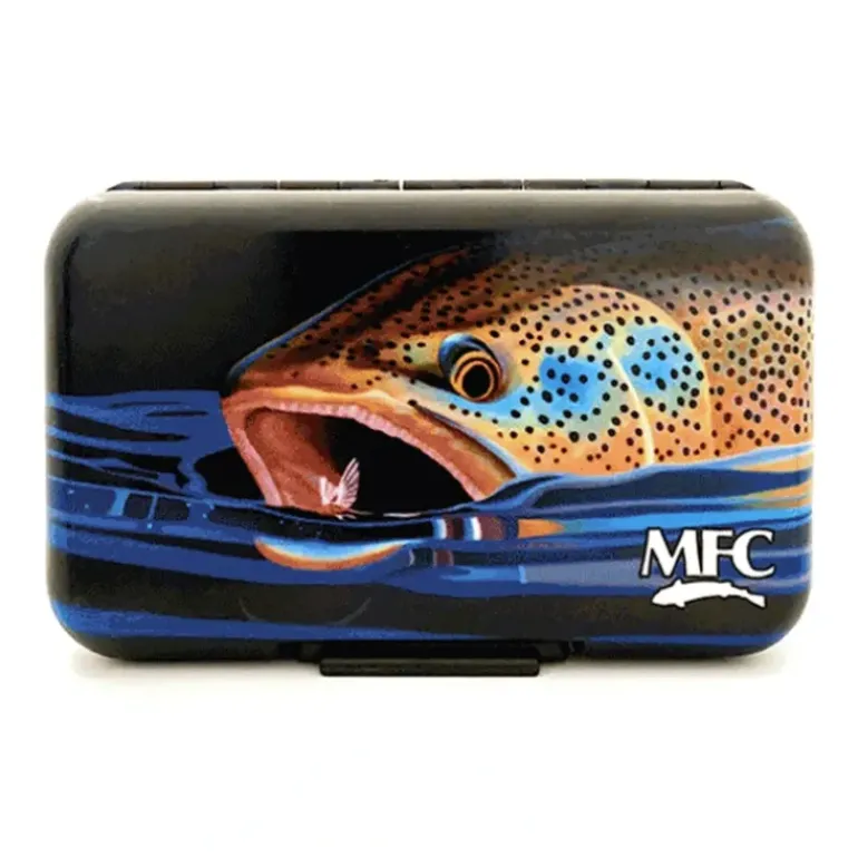 MFC Fly Box - Poly (Optional Leaf) Maddox's Brown Snack - Your Premium Fishing Gear Store Rods Lines Baits Accessories* Fly Fishing