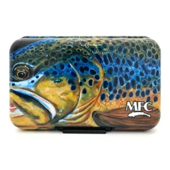 MFC Fly Box - Poly (Optional Leaf) Udesen's Montana Brown - Your Premium Fishing Gear Store Rods Lines Baits Accessories* Fly Fishing