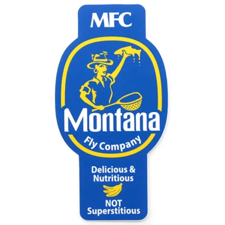 MFC Signature Sticker - Bananas (3in. X 5in.) - Your Premium Fishing Gear Store Rods Lines Baits Accessories* Shop All