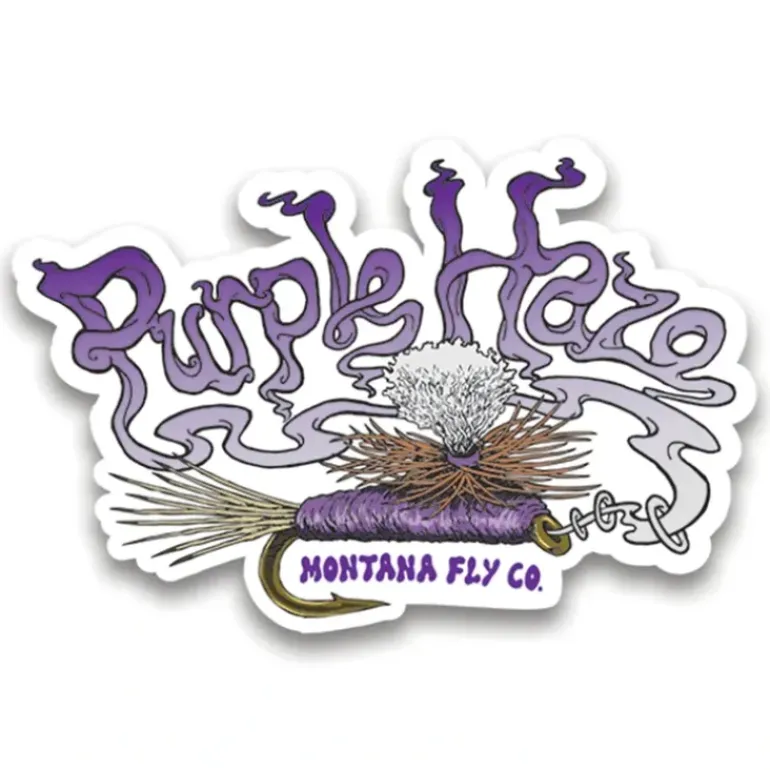 MFC Signature Sticker - Purple Haze (4in. X 2.5in.) - Your Premium Fishing Gear Store Rods Lines Baits Accessories* Shop All