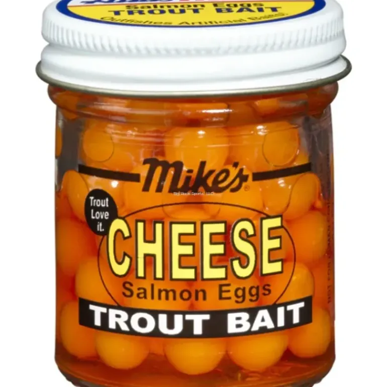 Mike's Cheese Salmon Eggs - Your Premium Fishing Gear Store Rods Lines Baits Accessories* Shop All