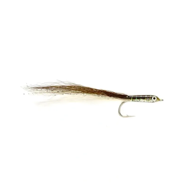 Mikkleson's Epoxy Baitfish Olive & White - Your Premium Fishing Gear Store Rods Lines Baits Accessories* Bait