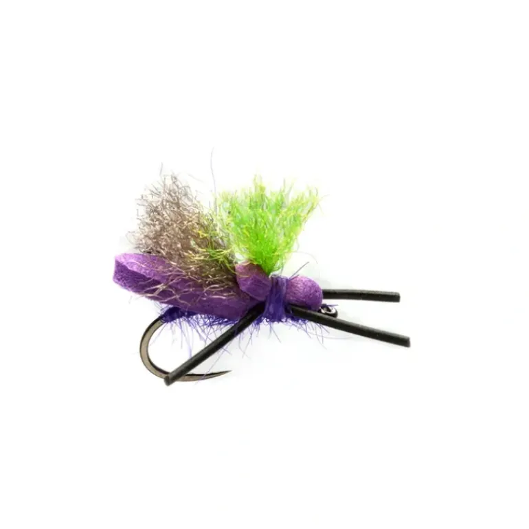 Mini Flopper Purple Barbless - Your Premium Fishing Gear Store Rods Lines Baits Accessories* Fly Fishing