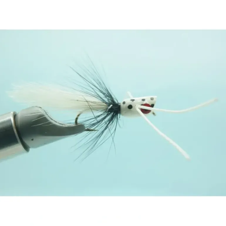 Mini Pop Popper White #10 - Your Premium Fishing Gear Store Rods Lines Baits Accessories* Shop All