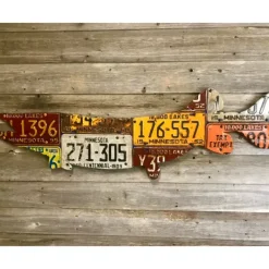 Minnesota Pike/Muskie License Plate Art - Your Premium Fishing Gear Store Rods Lines Baits Accessories* Shop All