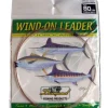 Momoi Diamond Fluorocarbon Wind-On Leader 90lb 25ft Clear White - Your Premium Fishing Gear Store Rods Lines Baits Accessories* Fishing Line
