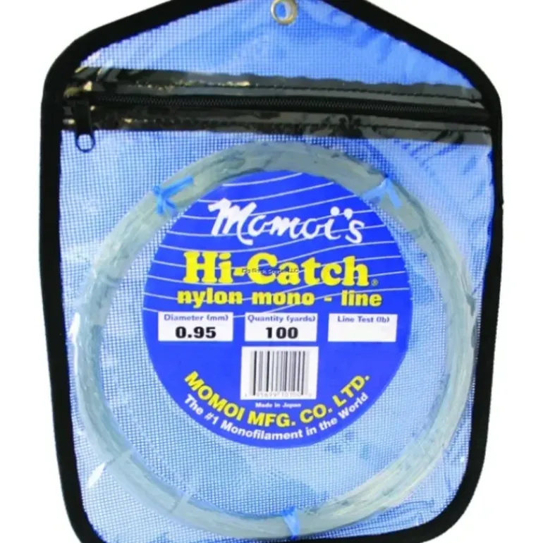 Momoi Hi-Catch Mono Leader Coil (100lb-300lb, 100yd, 2-Colors) - Your Premium Fishing Gear Store Rods Lines Baits Accessories* Fishing Line