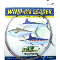 Momoi Monofilament Wind On Leader, 25ft, Smoke Blue - Your Premium Fishing Gear Store Rods Lines Baits Accessories* Bait