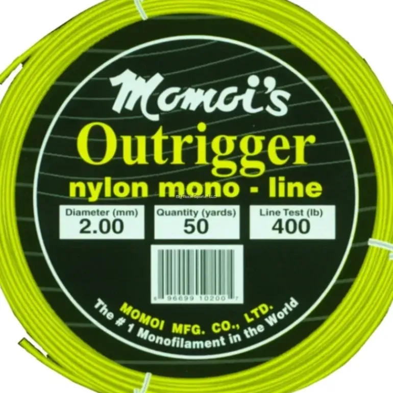Momoi Outrigger Mono 50yd Coil 400# Test - Your Premium Fishing Gear Store Rods Lines Baits Accessories* Fishing Line