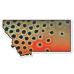 Montana Cutty Sticker - Your Premium Fishing Gear Store Rods Lines Baits Accessories* Shop All