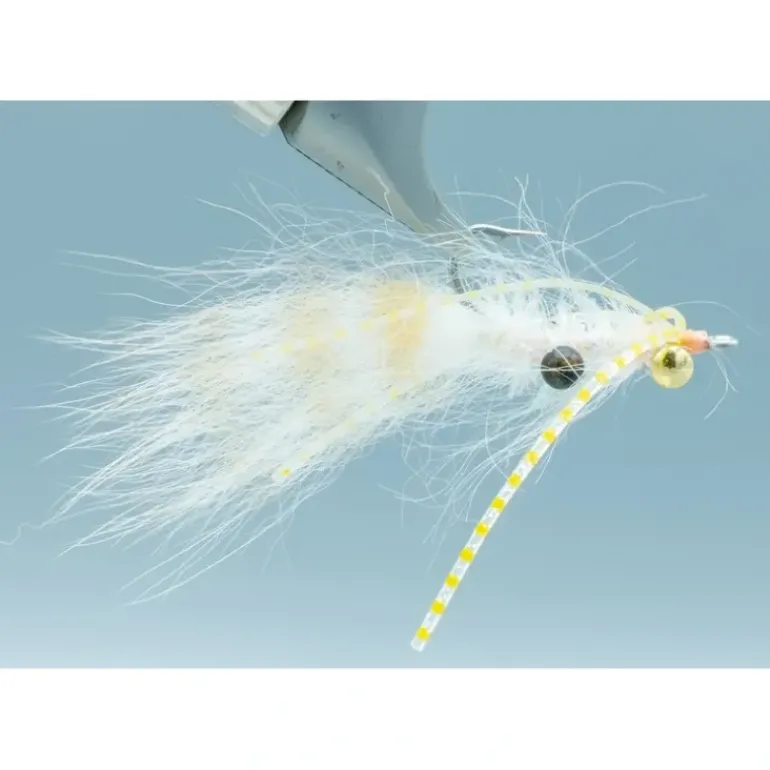Morrill's Shaggy Shrimp White #06 - Your Premium Fishing Gear Store Rods Lines Baits Accessories* Shop All