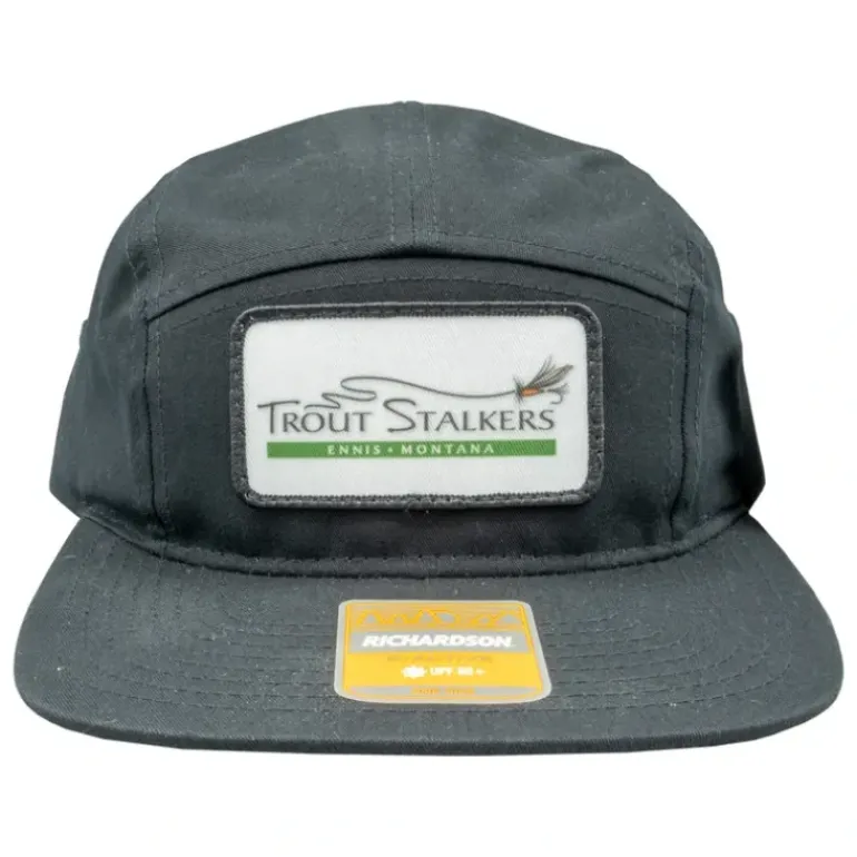 MTS Logo 217 Macleay 5-Panel Hat Black - Your Premium Fishing Gear Store Rods Lines Baits Accessories* Shop All