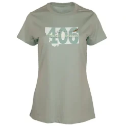 MTS Logo 406 Montana Womens Essential S/S T-Shirt Desert Sage - Your Premium Fishing Gear Store Rods Lines Baits Accessories* Fishing Line